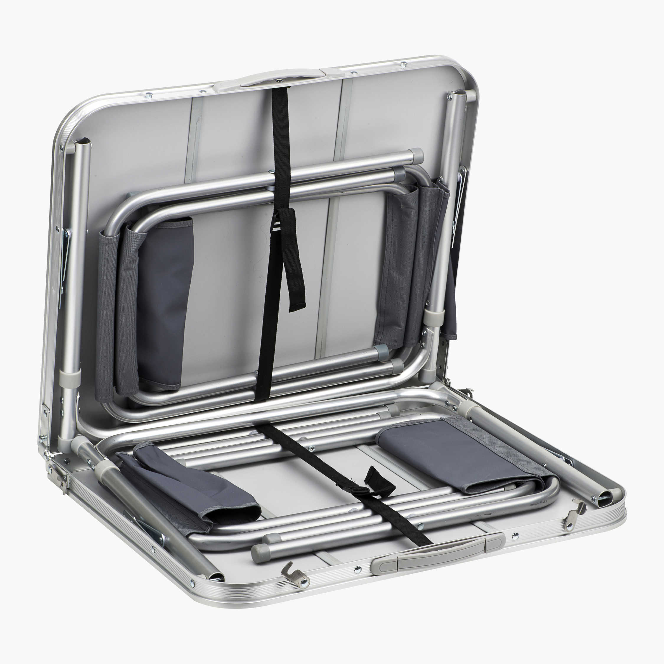 стол чемодан складной алюминиевый